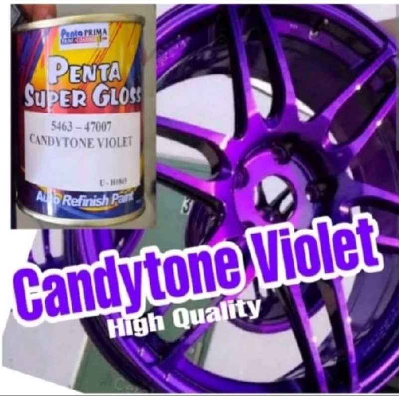 Cat Ungu Candy Tone Violet Penta Super Gloss 5463-47007 Candy Violet