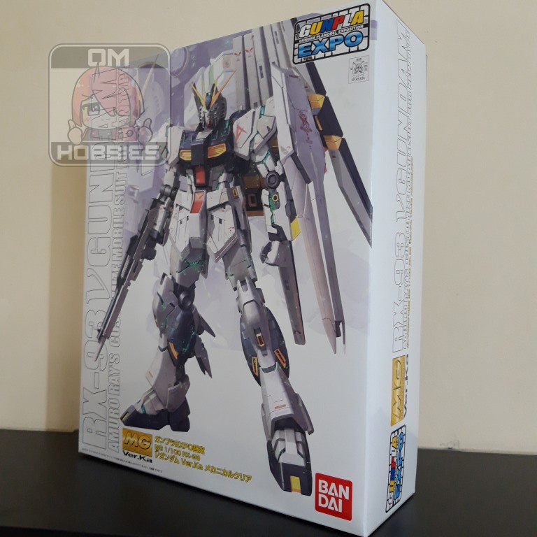 MG 1/100 RX-93 Nu Gundam Ver.Ka (Mechanical Clear)