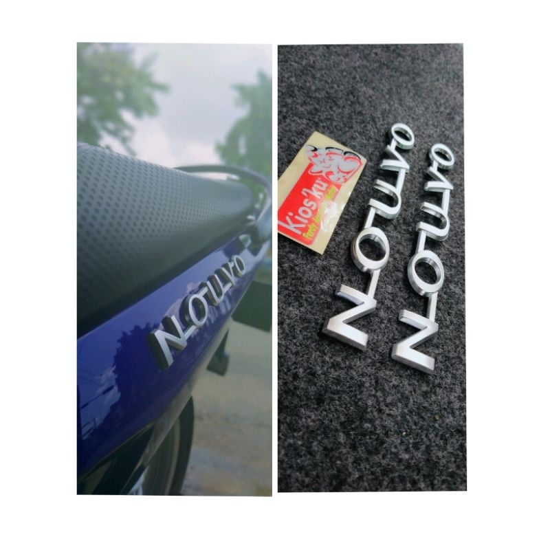 (READY STOCK) EMBLEM NOUVO SX EMBLEM BODY NOUVO MODEL NOUVO-SX