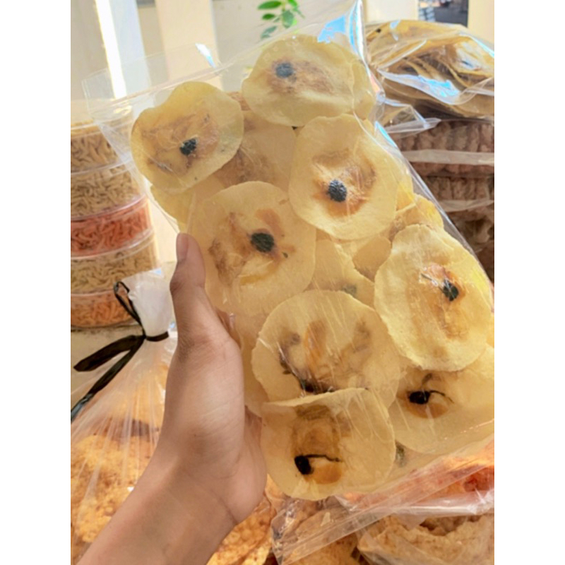

KERUPUK KENTANG SIMPING MENTAH BERAT 200 GRAM