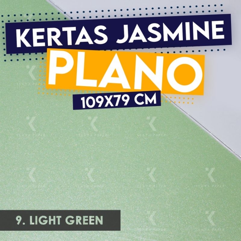 

Kertas Jasmine Plano 109x79cm 190gsm HIJAU MELON Paper Flower Undangan