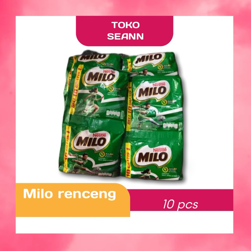 

Milo sachet renceng 10 pcs