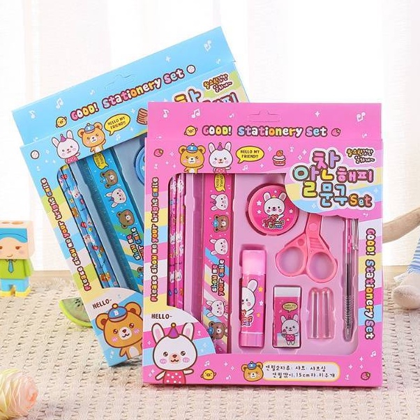

Big Promo Pensil Set Lengkap Alat Tulis Anak 9 in 1 set Alat Tulis Anak Sekolah