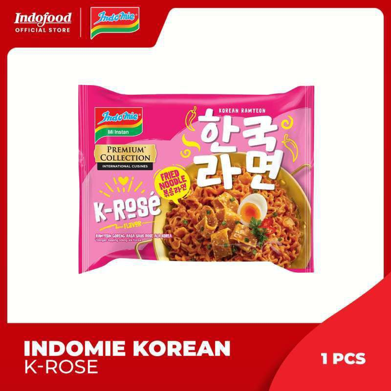 

Indomie Premium Collection Korean Series K-Rose Flavor