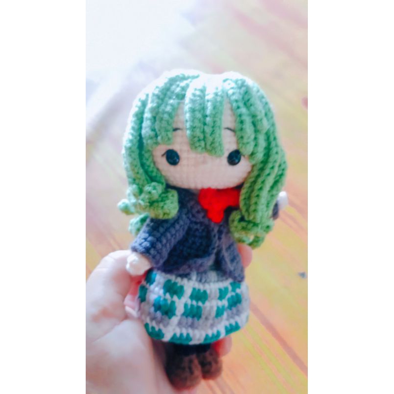 Nene Kusanagi / Emu Otori Fuwapuchi Project Sekai Wondelands X Showtime Amigurumi Boneka Rajut | Cus