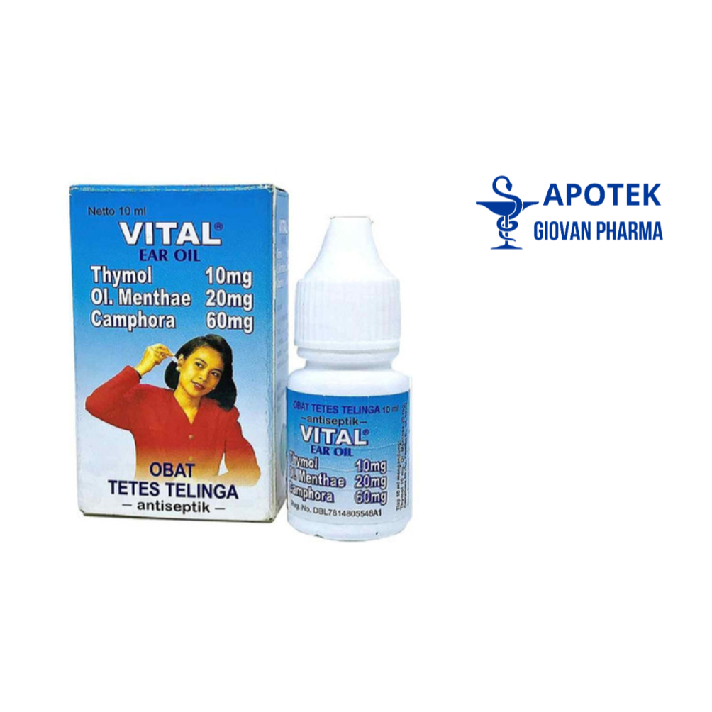 vital Ear Oil Obat tetes Telinga
