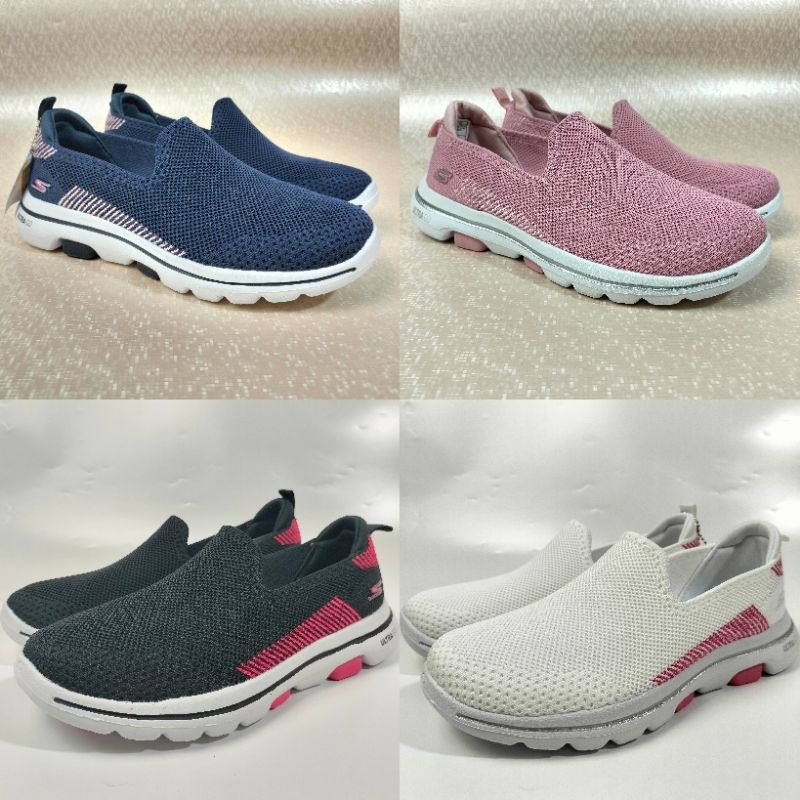 Skechers Gowalk 5 Prized/Sepatu Skechers Gowalk 5 Prized/Sepatu Wanita/Skechers Wanita/Skechers Slip