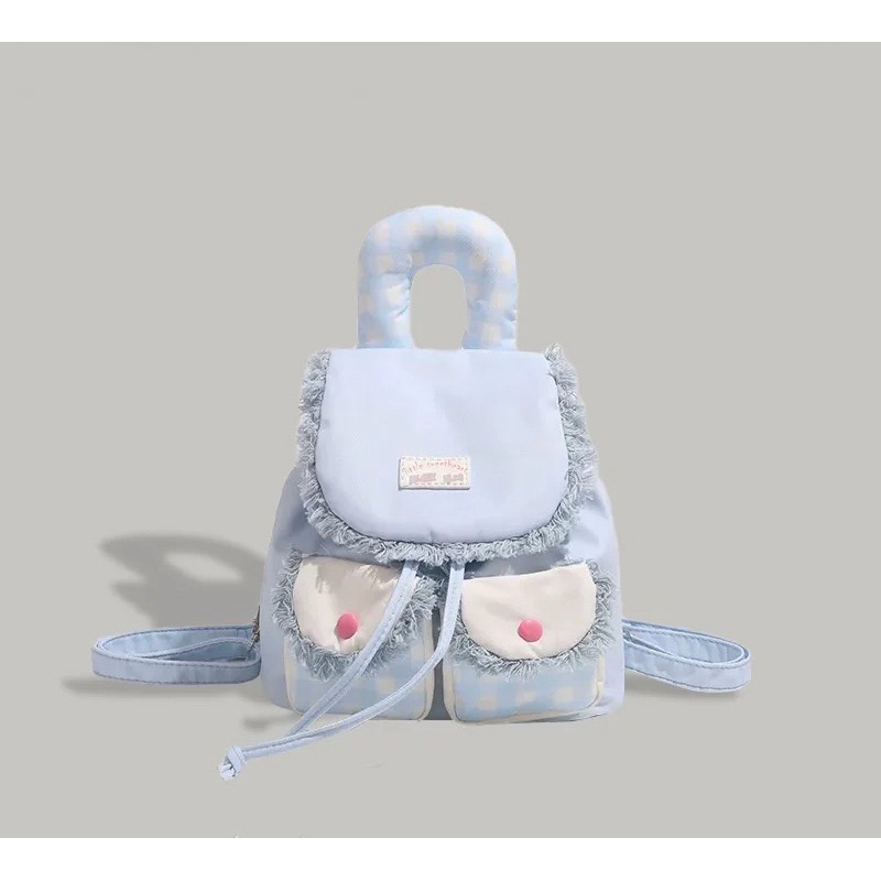 Tas Gendong Cewek Kecil Tas Ransel Wanita Serut Mini Backpack GGI 959