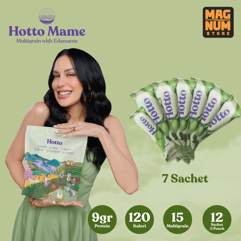 

Hotto Mame Protein Multigrain With EDAMAME 7 Sachet