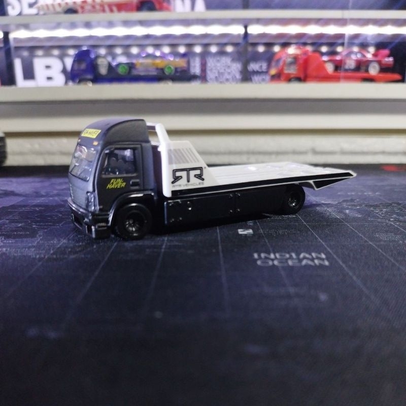 Hotwheels towing truck team transport fun haver