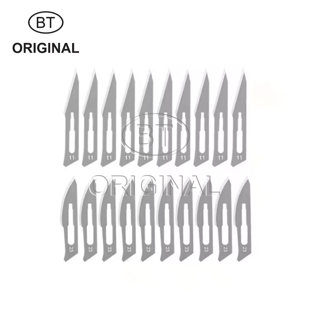 10 PCS PISAU BEDAH BLADE NO.11 NO.23