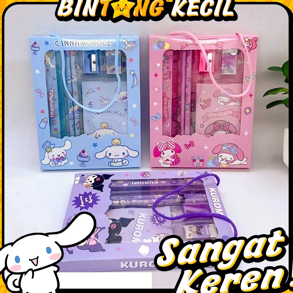 

Update Terkeren Alat Tulis Set 6 in 1 Pensil Set Set Motif Sanrio Alat Tulis Lengkap Anak Sanrio Kuromi Chinamooroll Melody
