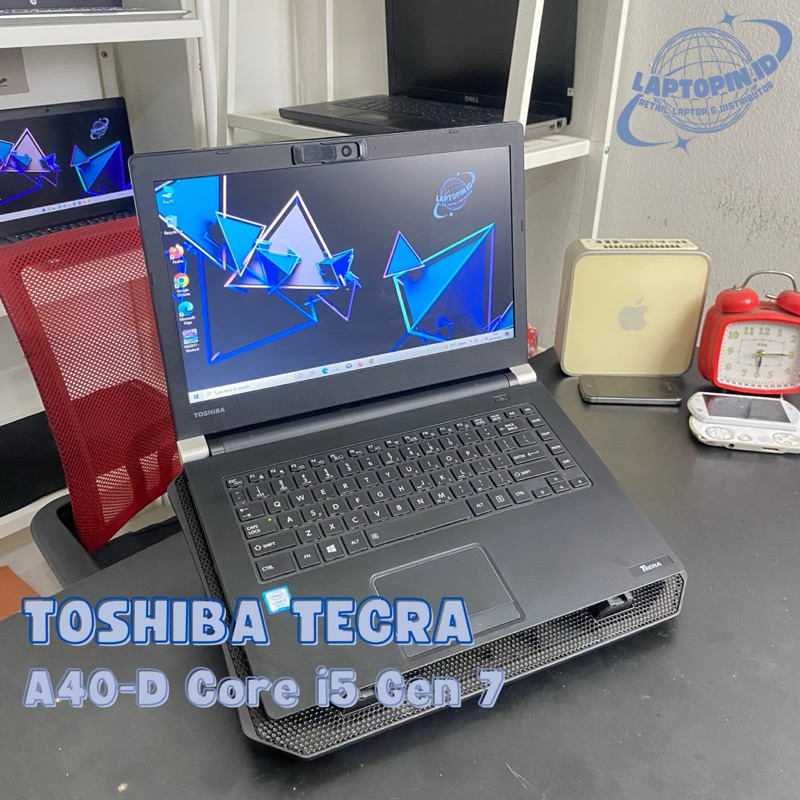 Laptop Toshiba Tecra A40-D Core i5 Gen 7 Ram 8GB Ssd 256GB Upgradeble Layar 14Inch