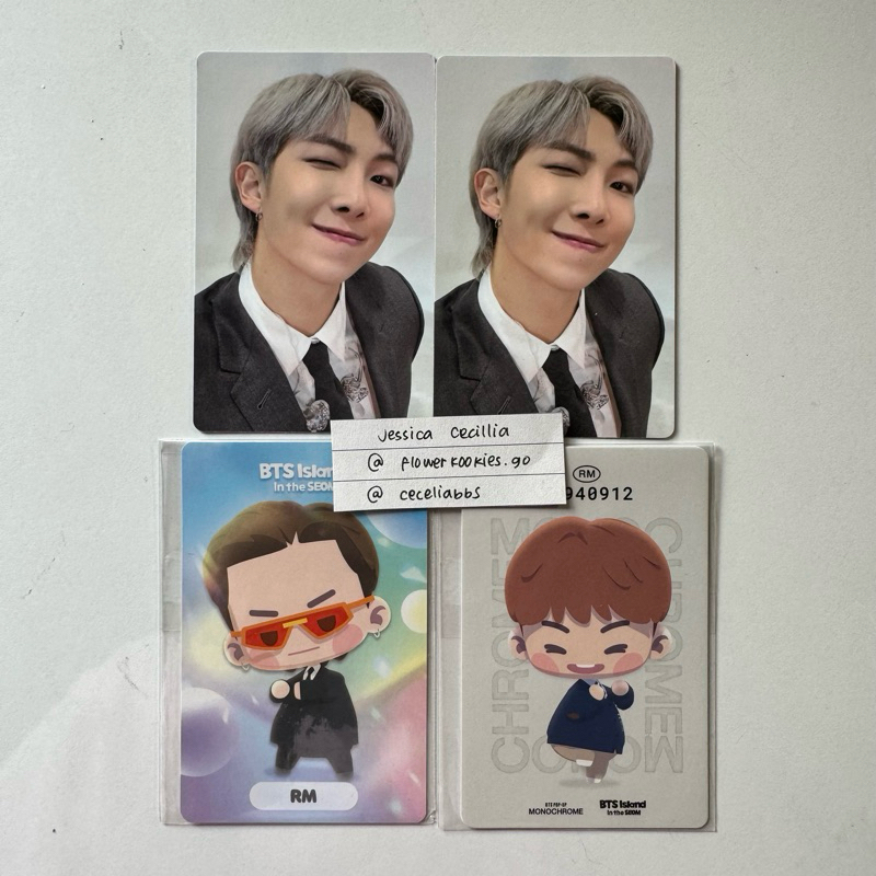 BTS RM NAMJOON OFFICIAL PHOTOCARD POB