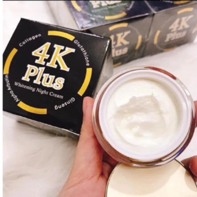 4k plus night cream