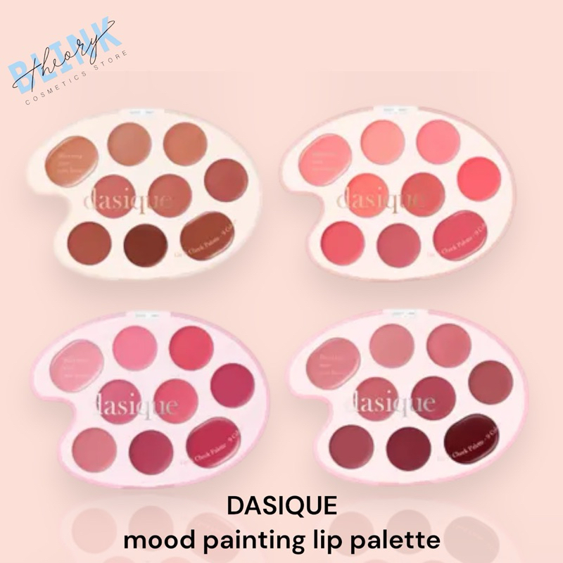 DASIQUE mood painting lip palette
