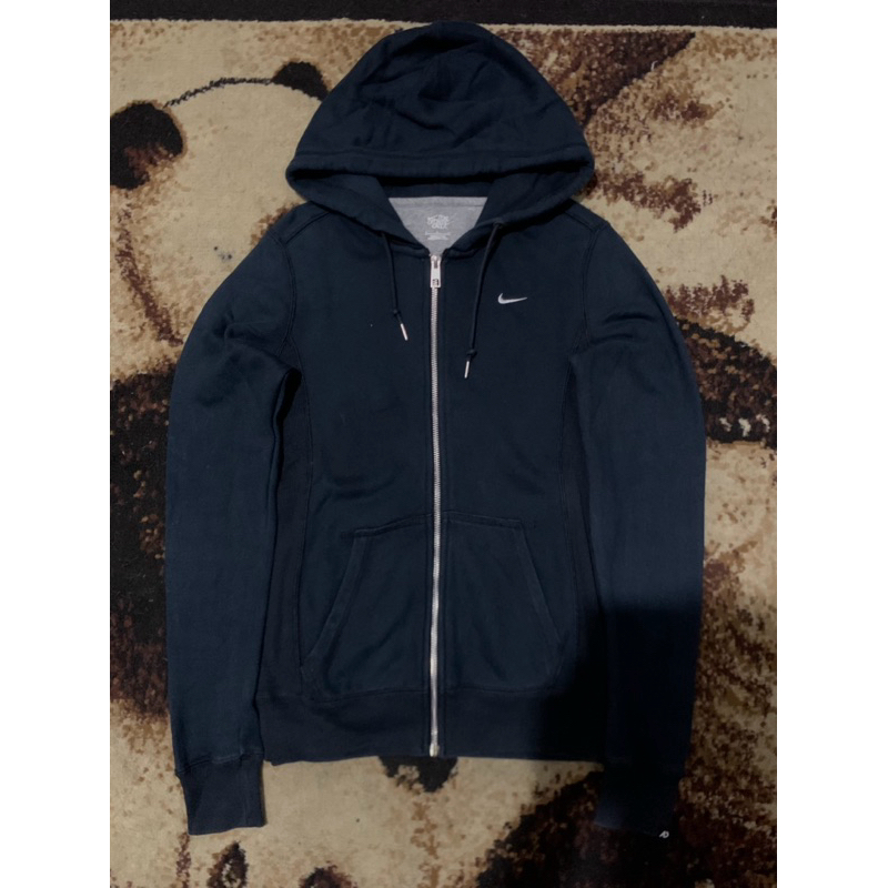 hoodie zipper NIKE logo small