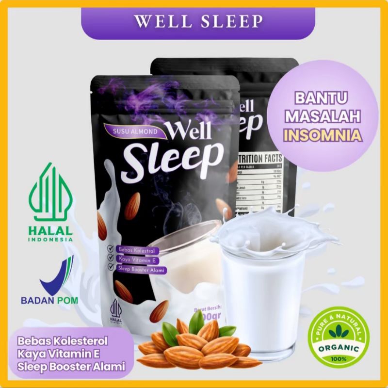 

Susu Well Sleep Untuk Susah Tidur Kecemasan Insomnia