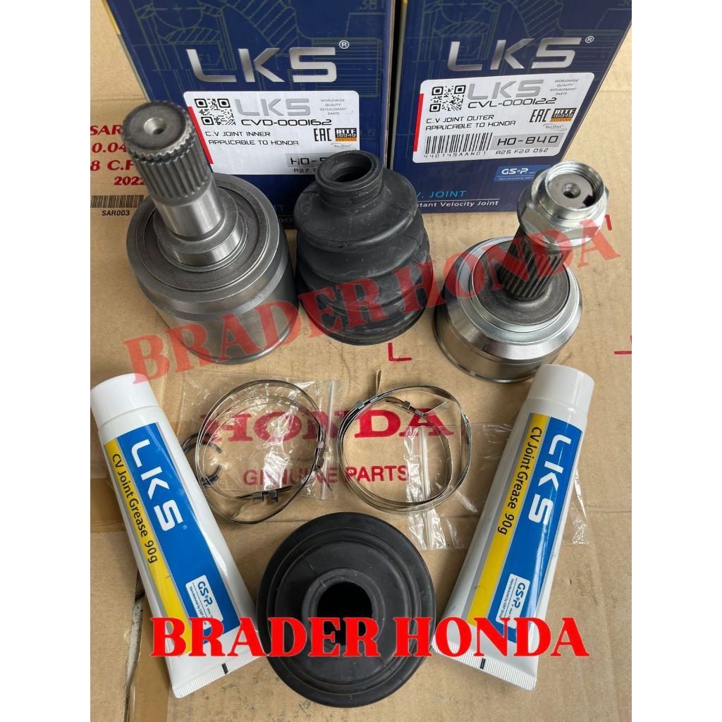 CV JOINT AS RODA LUAR DALAM DRIVESHAFT CRV GEN 2 RD4 RD5 2006 2007 HONDA TDK LKS TRAVINDO 44014-S9E-