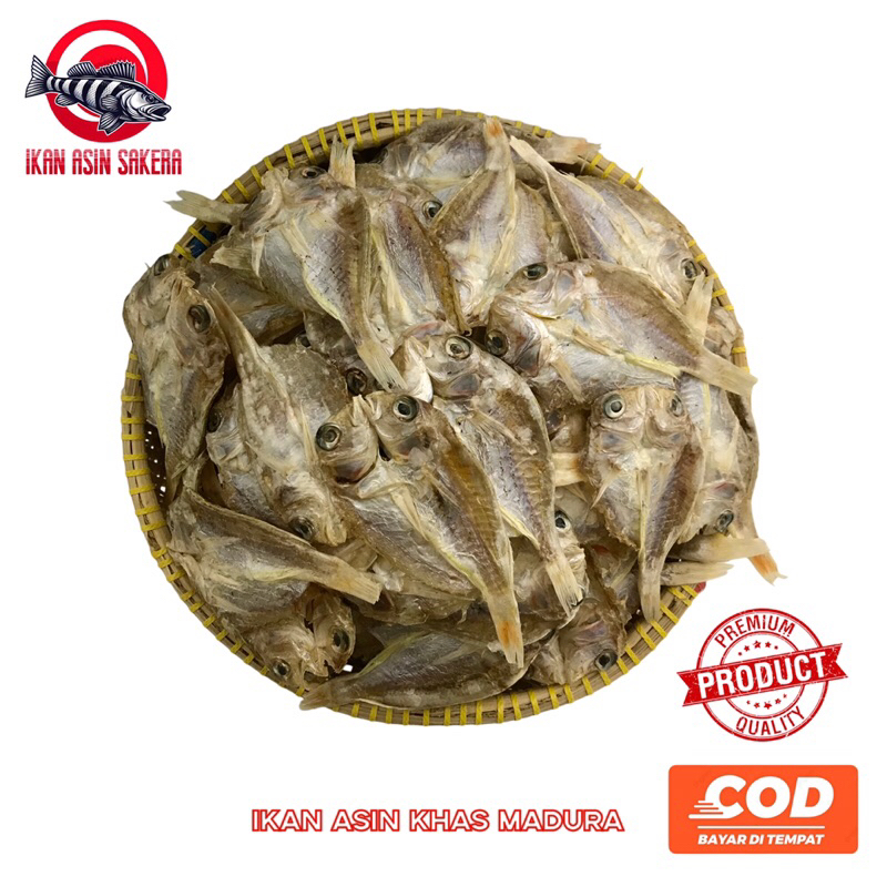 

Ikan Kalapan Belah Tawar | Kalapan Kurisi Tawar | Pakang Belah Tipis Kualitas Super 500 Gram Khas Madura