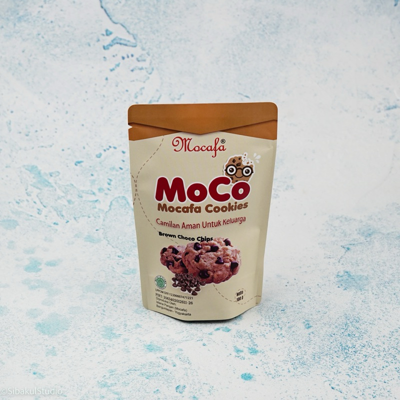 

MoCo Cookies Mocaf Brown Choco Chips Gluten Free