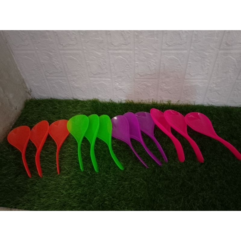 CENTONG NASI CENTONG PLASTIK CENTONG PELANGI CENTONG WARNA WARNI CENTONG RAINBOW