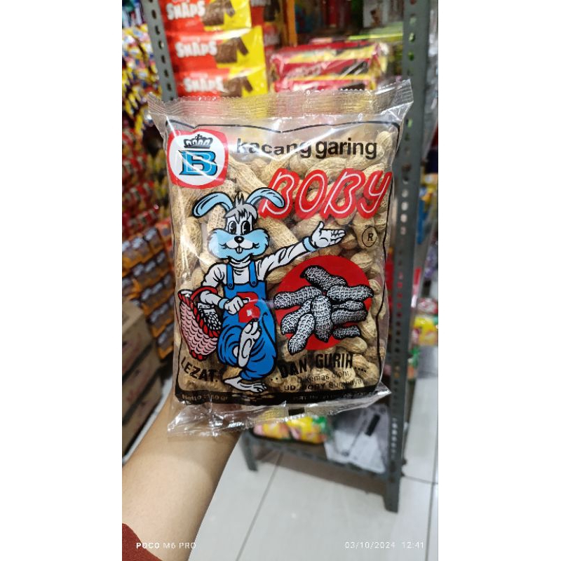 

KACANG KULIT GARING RENYAH BOBY | 150 g |