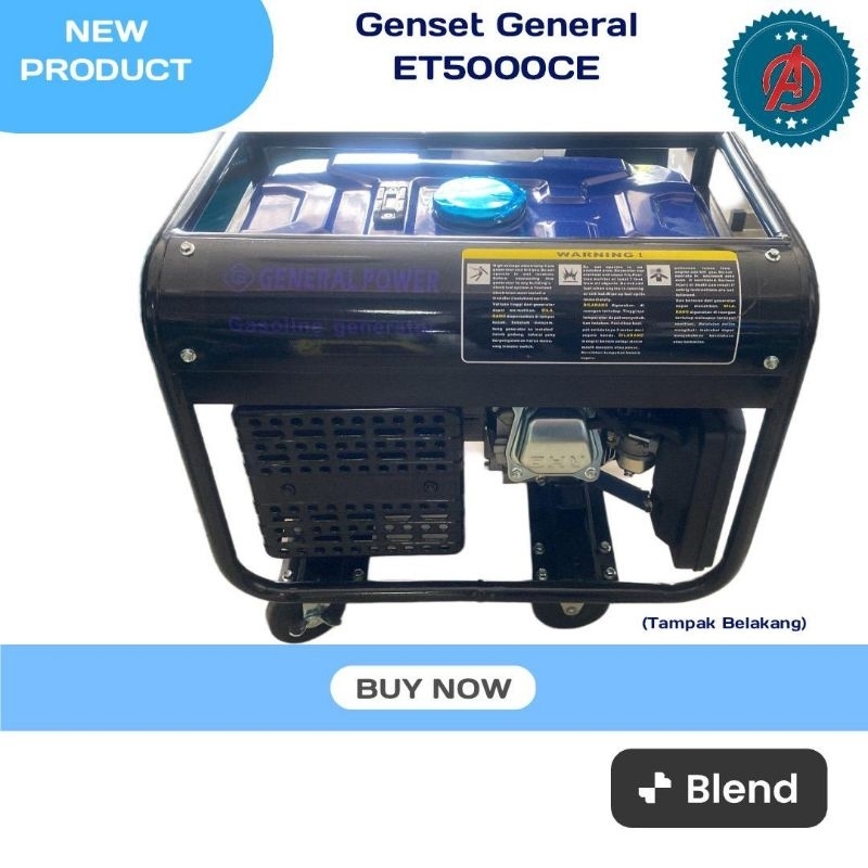 Mesin Genset General Power ET5000CE Open ( 3000 Watt)