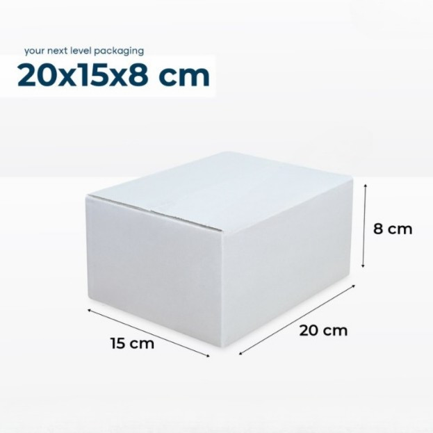 

10 Pcs Box Hampers Putih Polos 20x15x8 Cm Kotak Hadiah Ulang Tahun Dus Packing Aksesories Baju