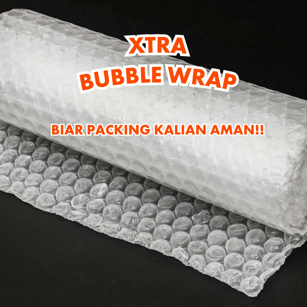 

TAMBAHAN BUBBLE WRAP UNTUK PACKING