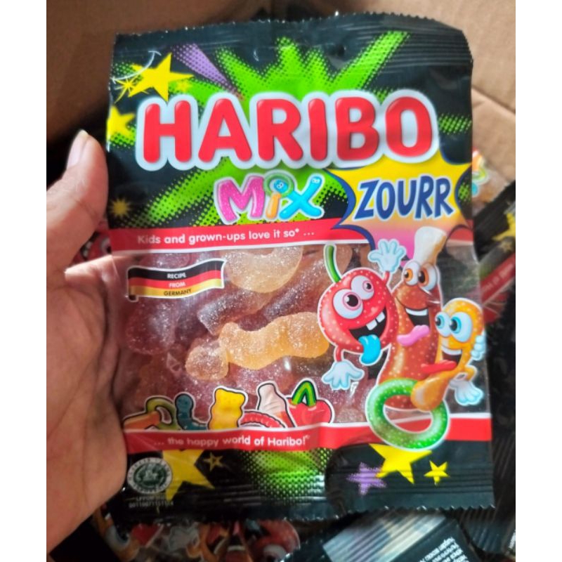 

HARIBO MIX ZOURR 80GR VIRAALL !!