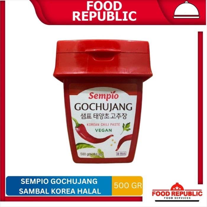 

Sempio Gochujang Halal 500 gr Sambal Gochujang Pasta Korea Saus Saos