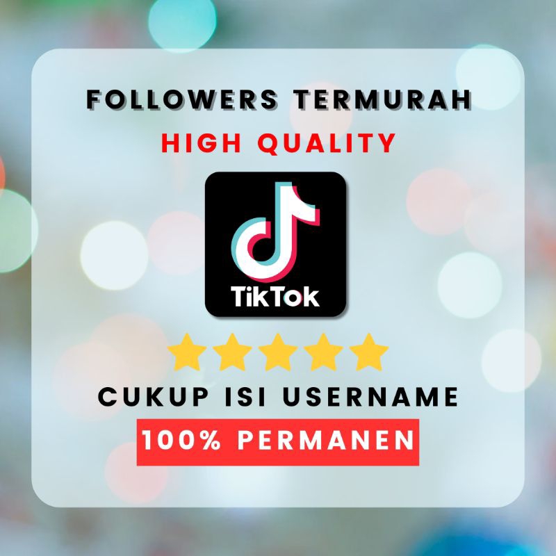 FOLLOWERS NO DROP 100% BERGARANSI