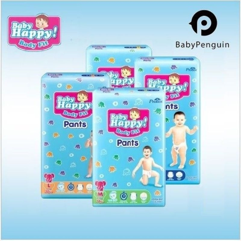 Pampers Baby Happy Ukuran M, L dan XL