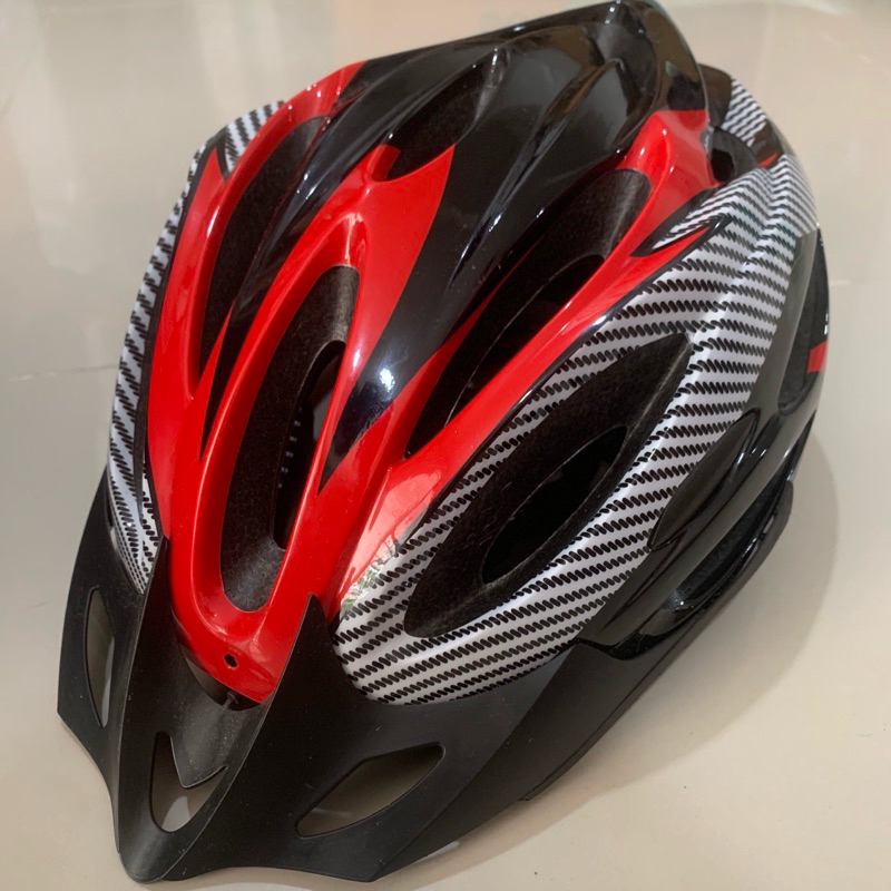 Helm Sepeda Wanita Preloved Bekas Bicycle Helmet PVC Shell Foam