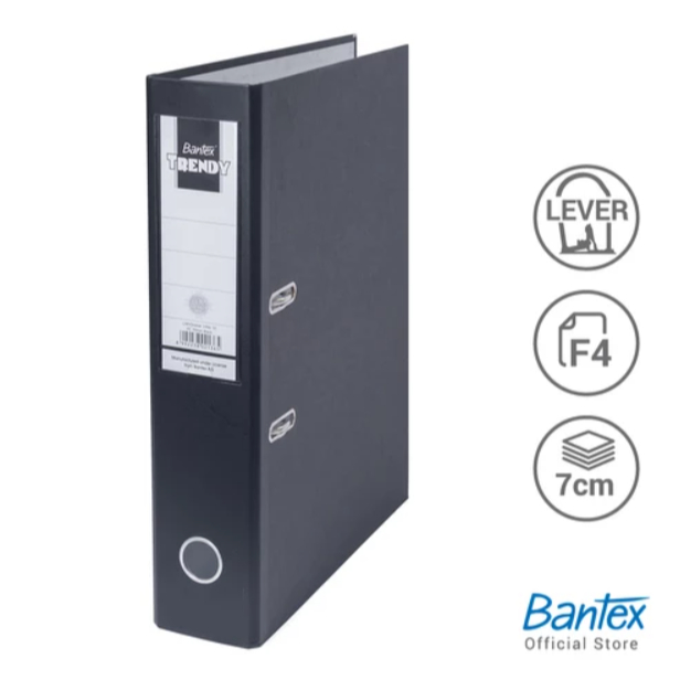 

Ordner Trendy Bantex /F4 atau Folio/Biru dan Hitam