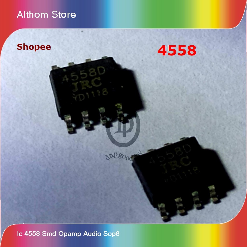 ic 4558 smd opamp audio sop8