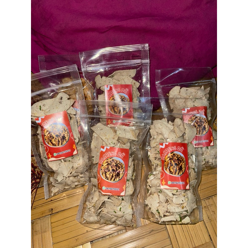 

Basreng pedas daun jeruk