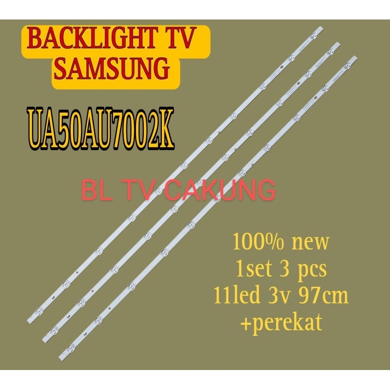LAMPU LED BACKLIGHT BL TV SAMSUNG UA50AU7002K UA50AU7002 50AU7002