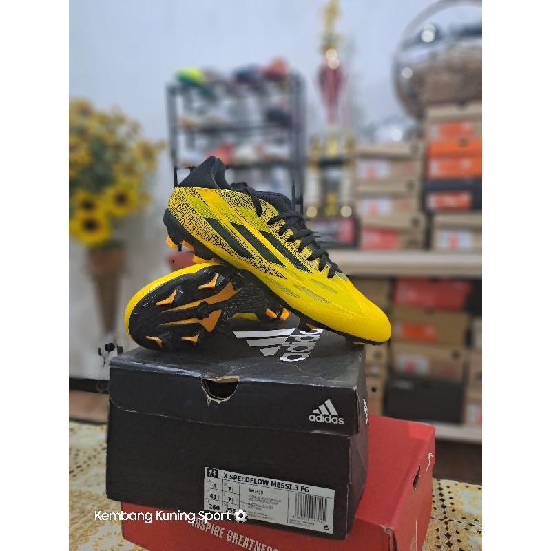 ADIDAS Sepatu Sepak Bola X SPEEDFLOW MESSI.3 FG
