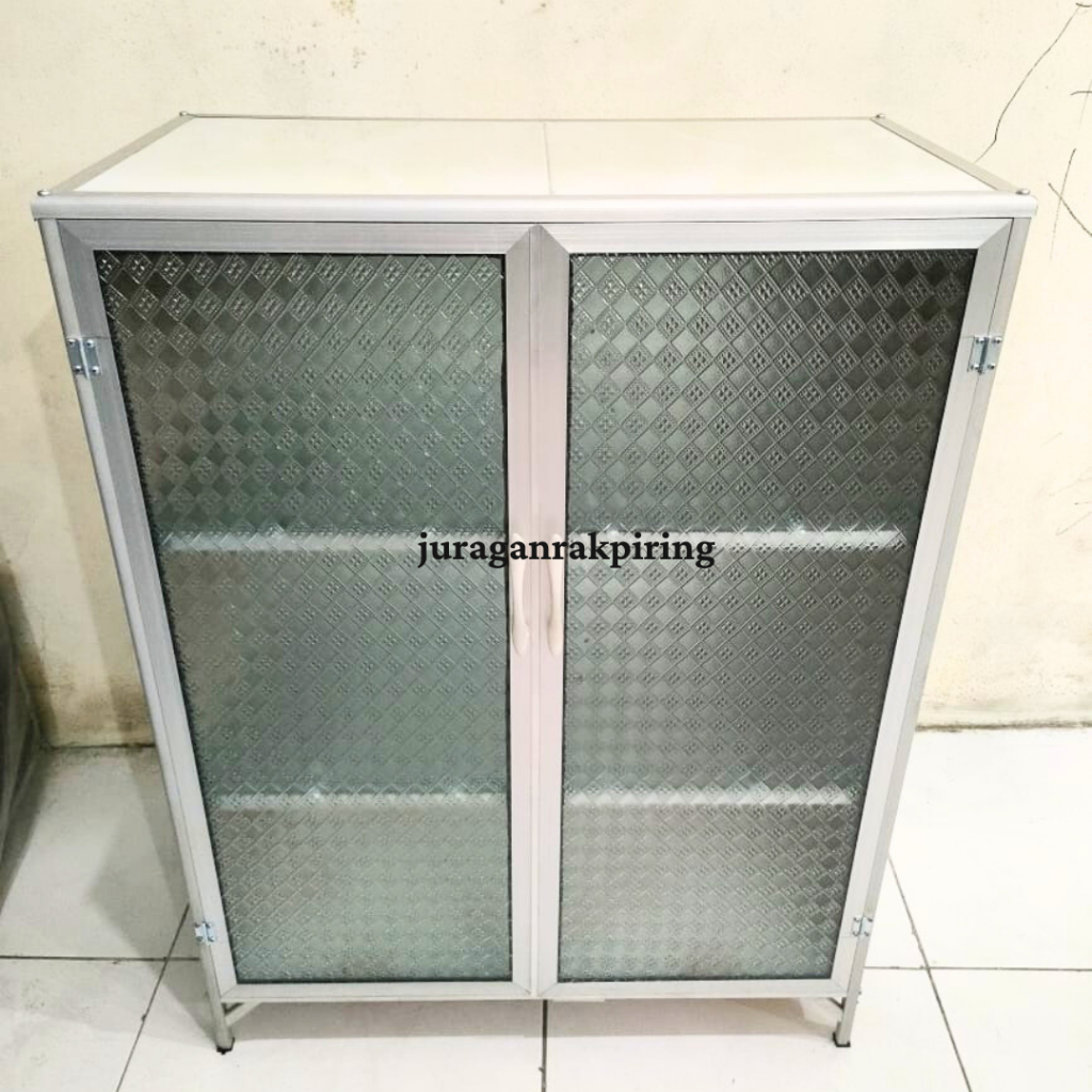 RAK SERBAGUNA ALUMINIUM KERAMIK KITCHEN SET BAWAH ALUMINIUM 60 RAK DAPUR SERBAGUNA Rak Kosmetik