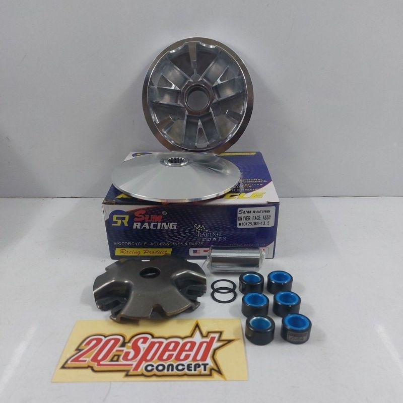 pully depan/rumah roller sum racing for mio m3