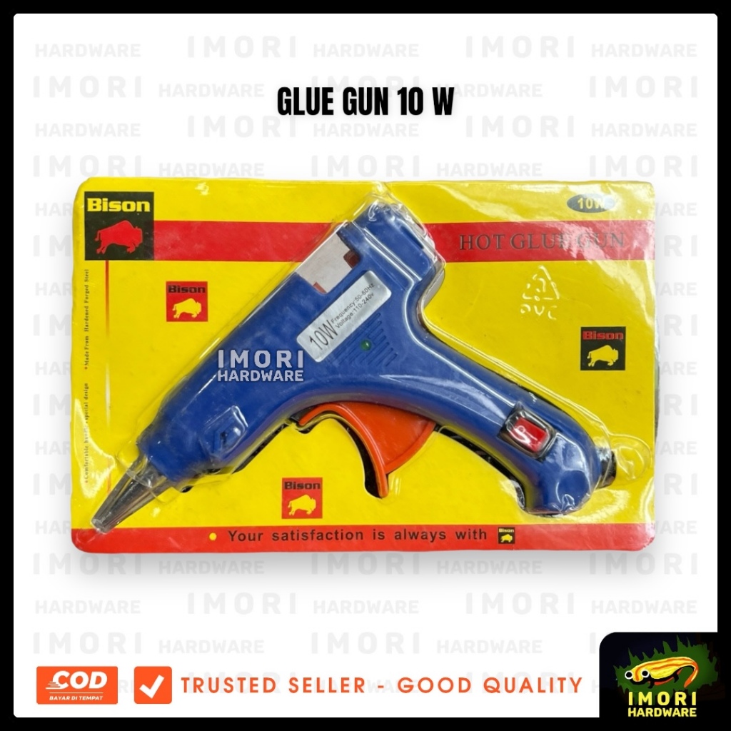 

BISON Lem Tembak Glue Gun 10 W Alat Lem Tembak Bakar