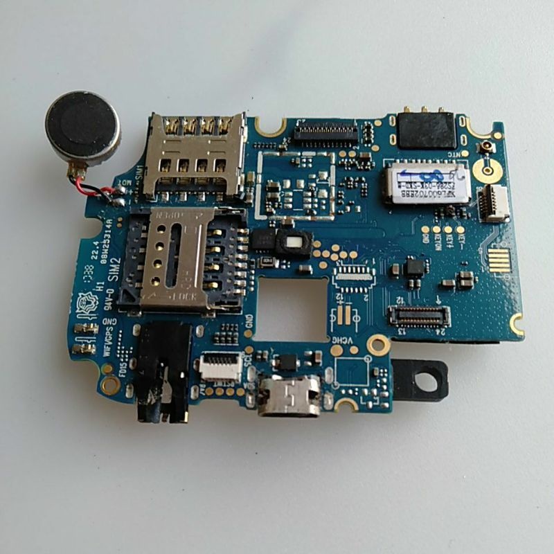 mesin Evercoss A75B/A75B Max Copotan original, tested normal, siap rakit, nyala lancar tanpa hambata