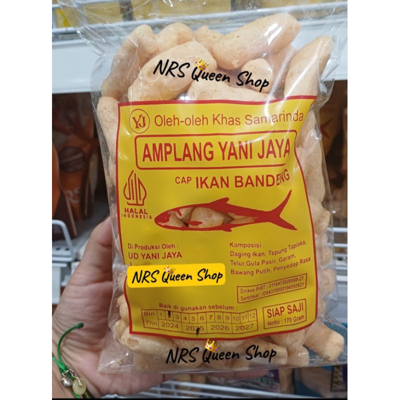 

AMPLANG IKAN BANDENG YANIJAYA 170gr Samarinda