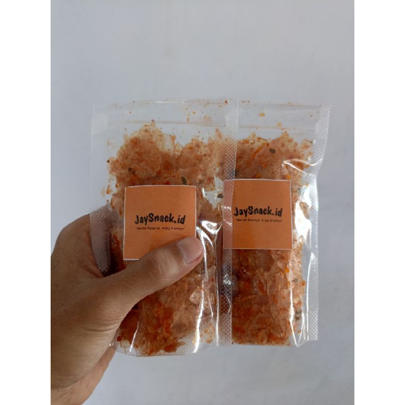 

Kripik Kaca Rasa Pedas Daun Jeruk Dengan Berat 100gr/pcs