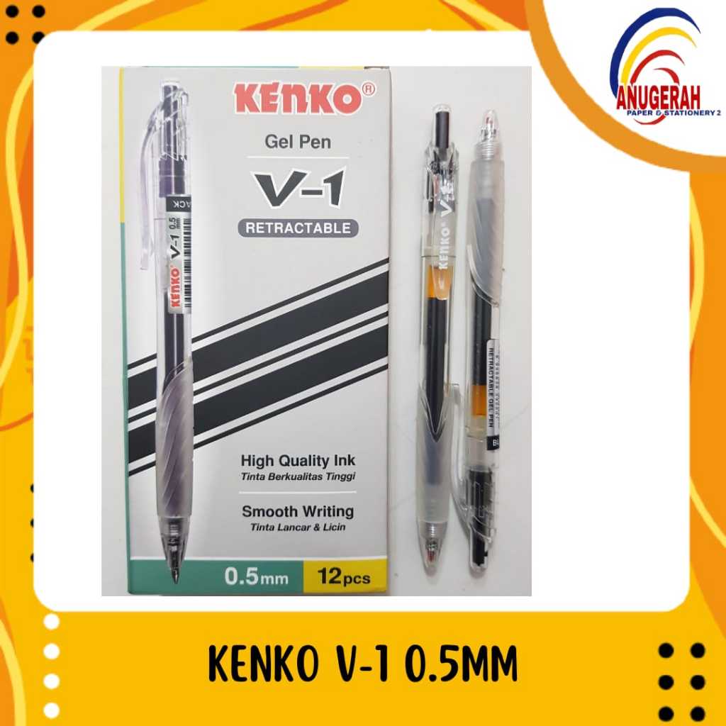 

KENKO V1 0.5 BOLPOIN HITAM (PCS)