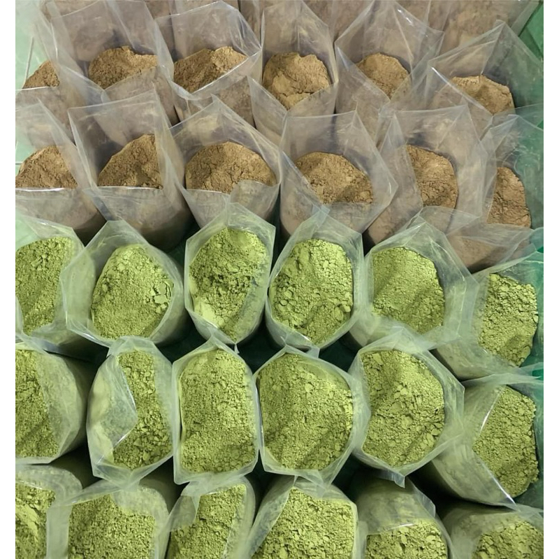 

bubuk daun purli hijau Kalimantan S++ nano 1kg bonus 130gram