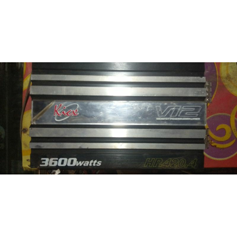 power amplifier 4chanel 24volt second