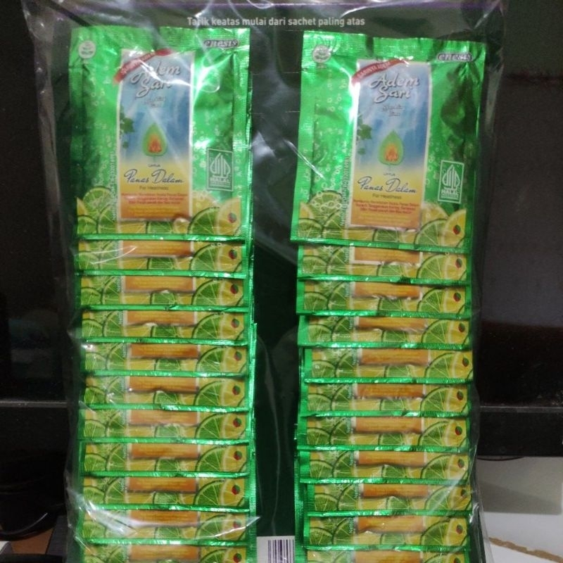 

Adem Sari ( 1 Pack Isi 24 Sachet)